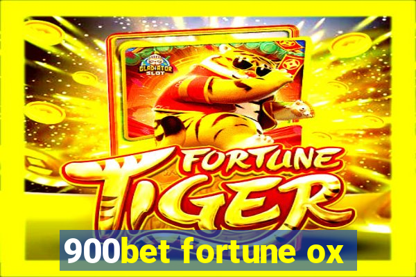 900bet fortune ox